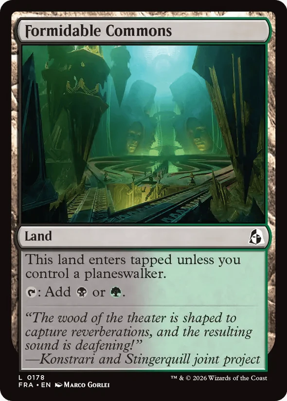 Formidable Commons — Reality Fracture