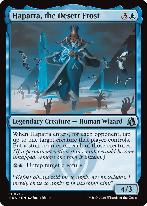 Hapatra, the Desert Frost — Reality Fracture