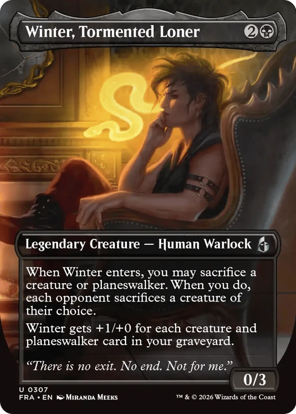 Winter, Tormented Loner — Reality Fracture