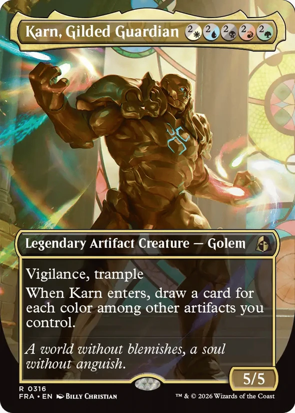 Karn, Gilded Guardian — Reality Fracture