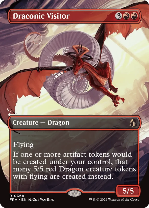 Draconic Visitor — Reality Fracture