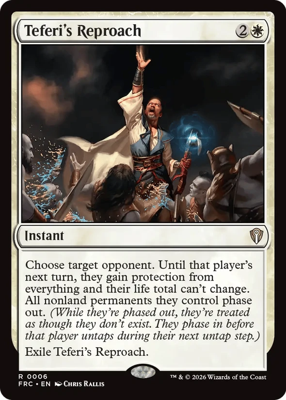 Teferi's Reproach — Reality Fracture Commander