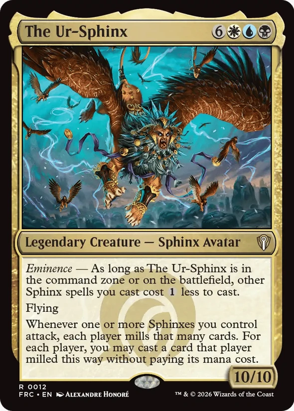 The Ur-Sphinx — Reality Fracture Commander