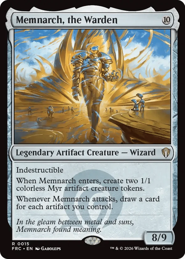 Memnarch, the Warden — Reality Fracture Commander