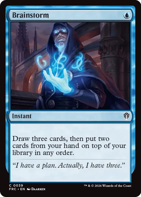 Brainstorm — Reality Fracture Commander