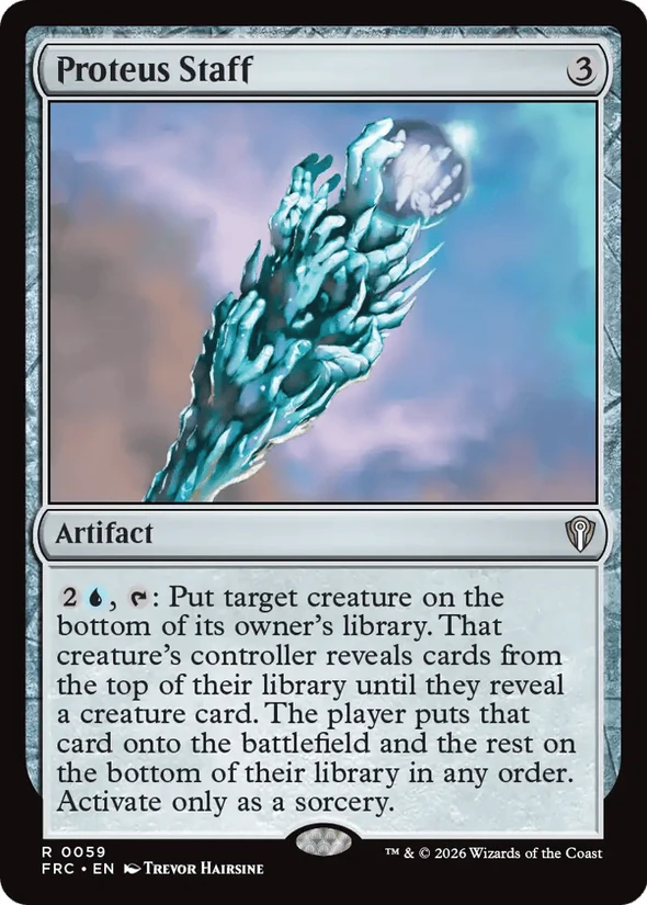 Proteus Staff — Reality Fracture Commander