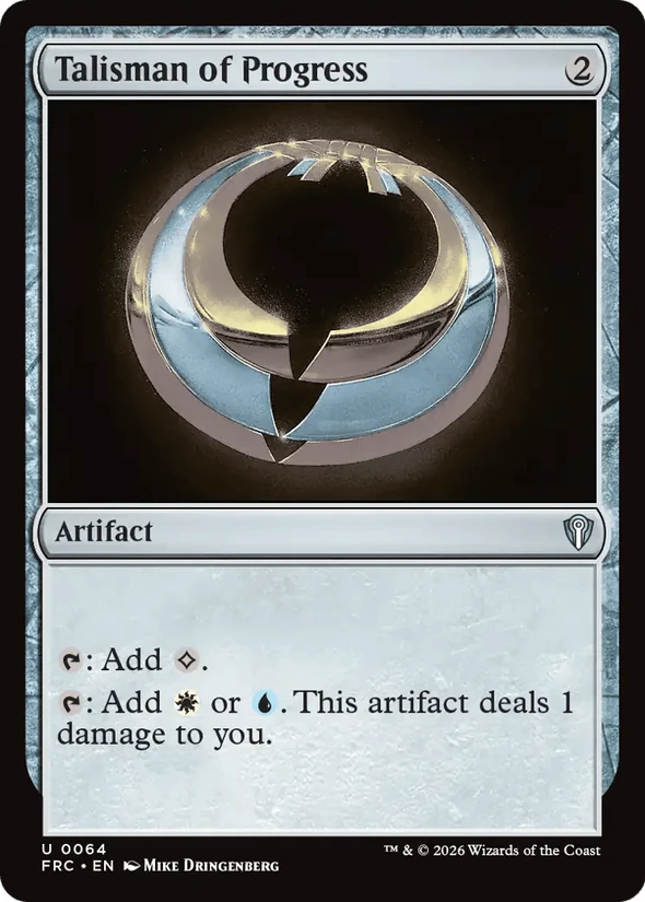 Talisman of Progress — Reality Fracture Commander