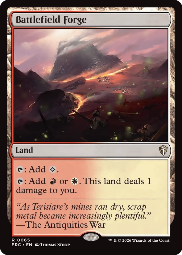 Battlefield Forge — Reality Fracture Commander