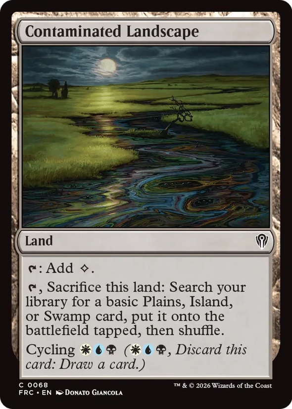 Contaminated Landscape — Reality Fracture Commander