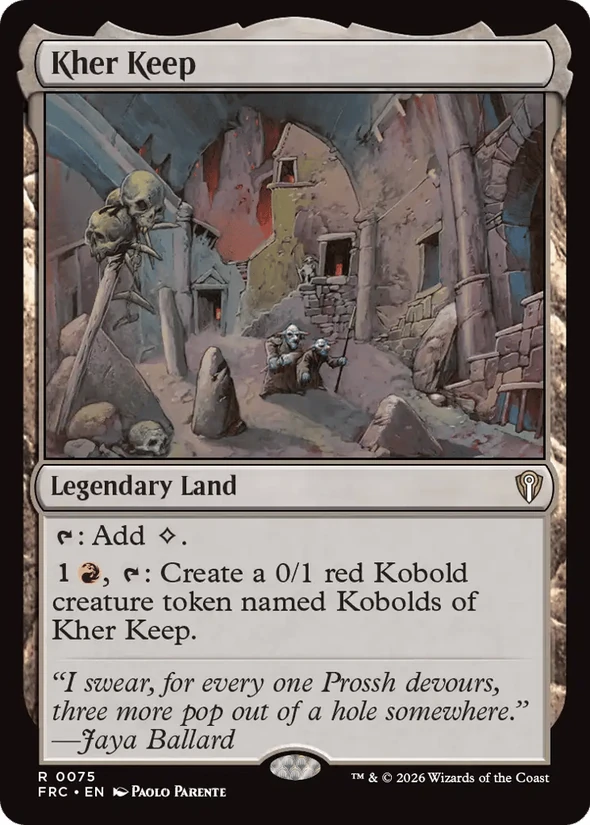 Kher Keep — Reality Fracture Commander