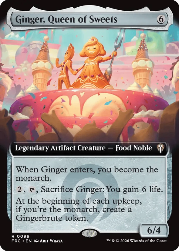 Ginger, Queen of Sweets — Reality Fracture Commander