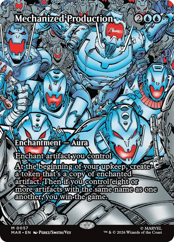 Mechanized Production — Marvel Universe