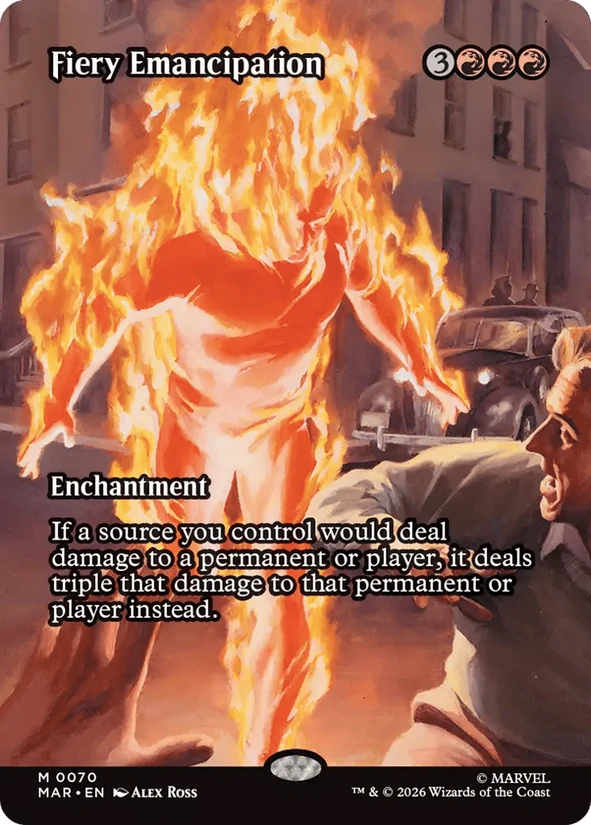 Fiery Emancipation — Marvel Universe
