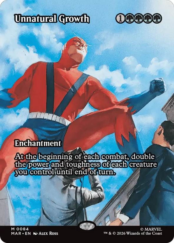 Unnatural Growth — Marvel Universe