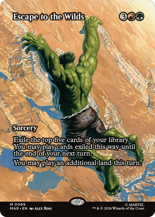 Escape to the Wilds — Marvel Universe
