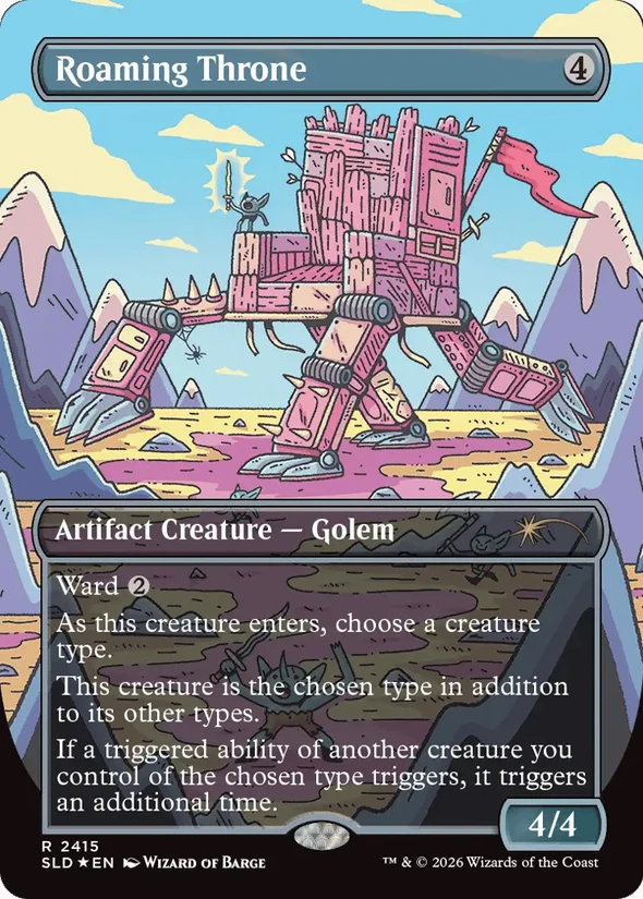 Roaming Throne — Secret Lair Drop