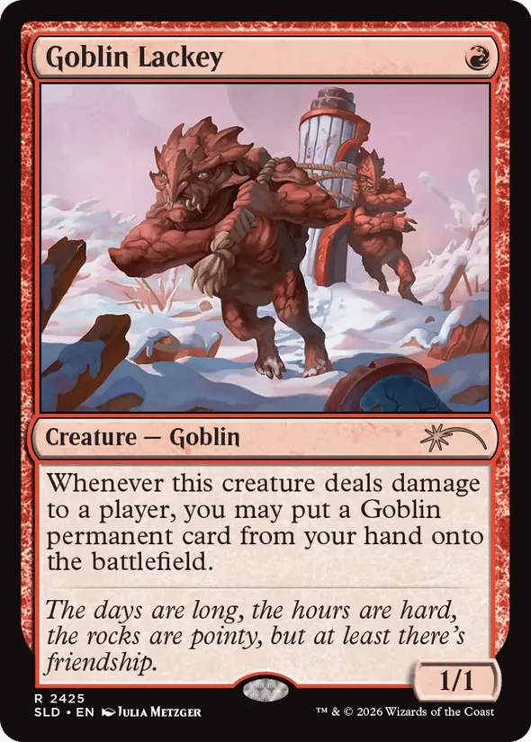 Goblin Lackey — Secret Lair Drop