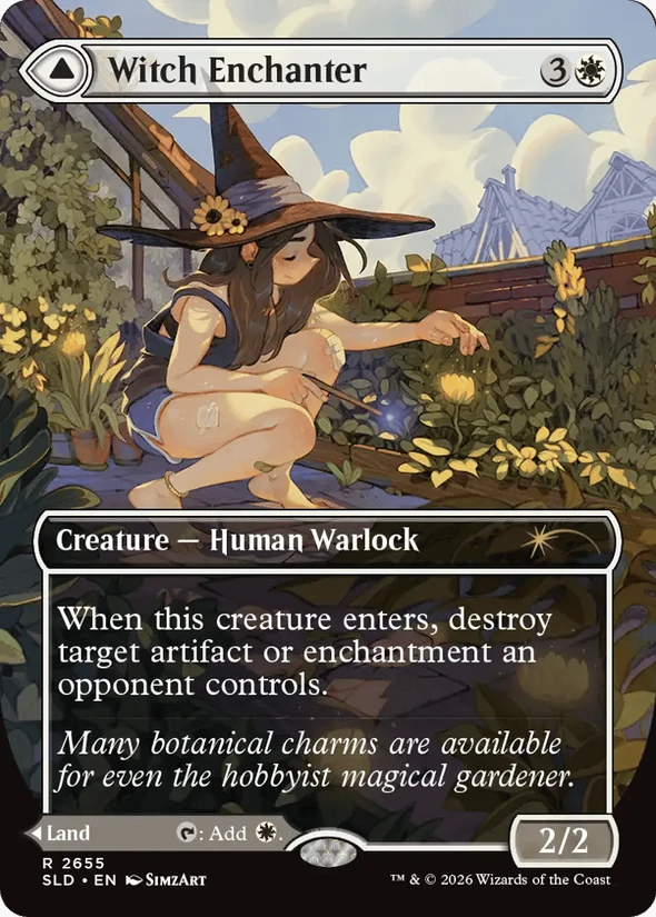 Witch Enchanter // Witch-Blessed Meadow — Secret Lair Drop