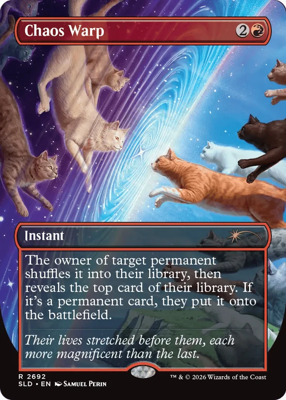 Chaos Warp — Secret Lair Drop