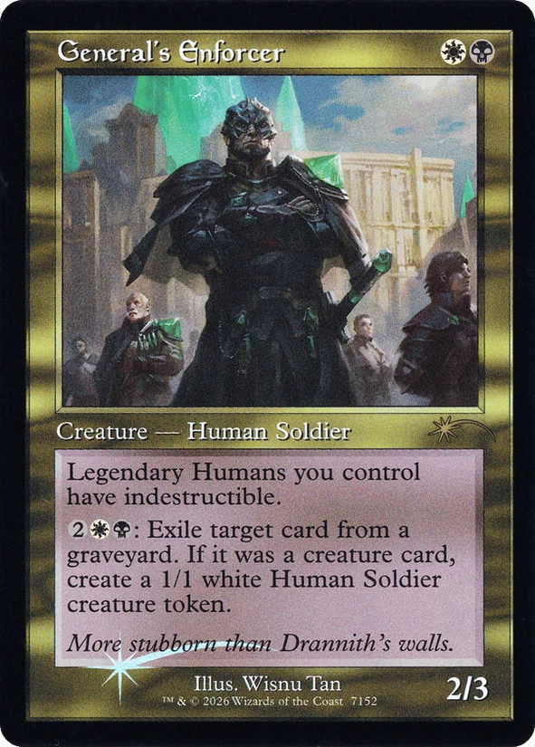 General's Enforcer — Secret Lair Drop