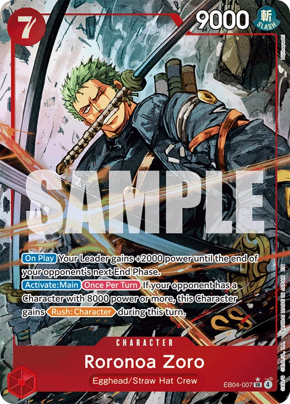 Roronoa Zoro — Egghead Crisis