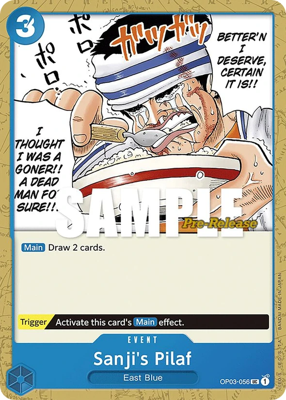 Sanji's Pilaf — Pillars of Strength