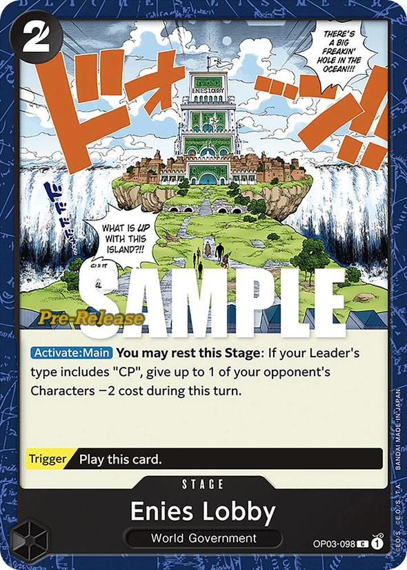 Enies Lobby — Pillars of Strength