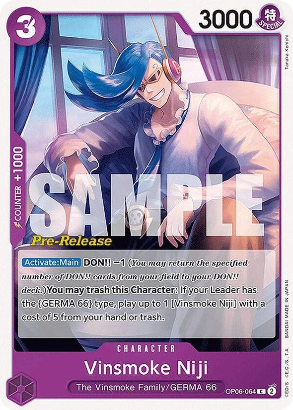 Vinsmoke Niji — Wings of the Captain