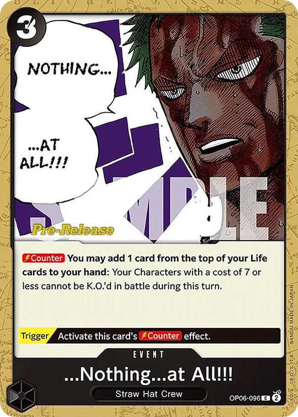 ...Nothing...at All!!! — Wings of the Captain