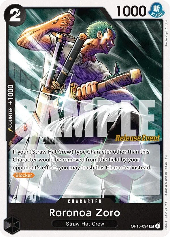 Roronoa Zoro — Adventure on Kami's Island