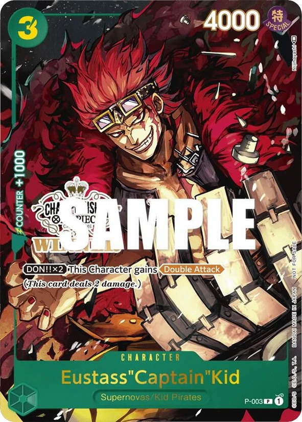 Eustass"Captain"Kid — Promos