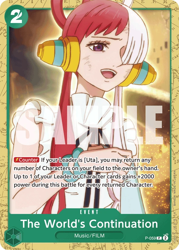 The World's Continuation — Promos