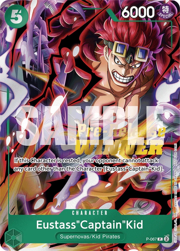 Eustass"Captain"Kid — Promos