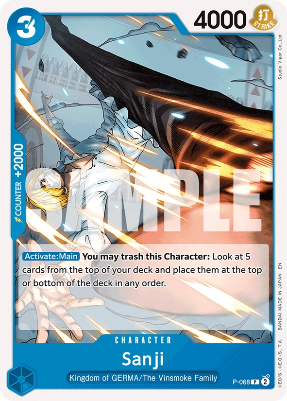 Sanji — Promos