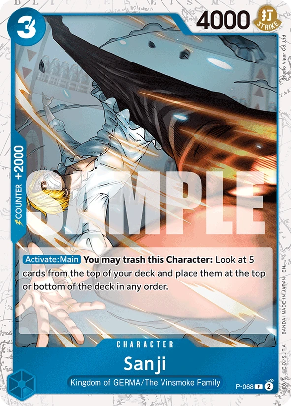 Sanji — Promos