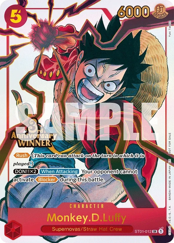 Monkey.D.Luffy — Straw Hat Crew