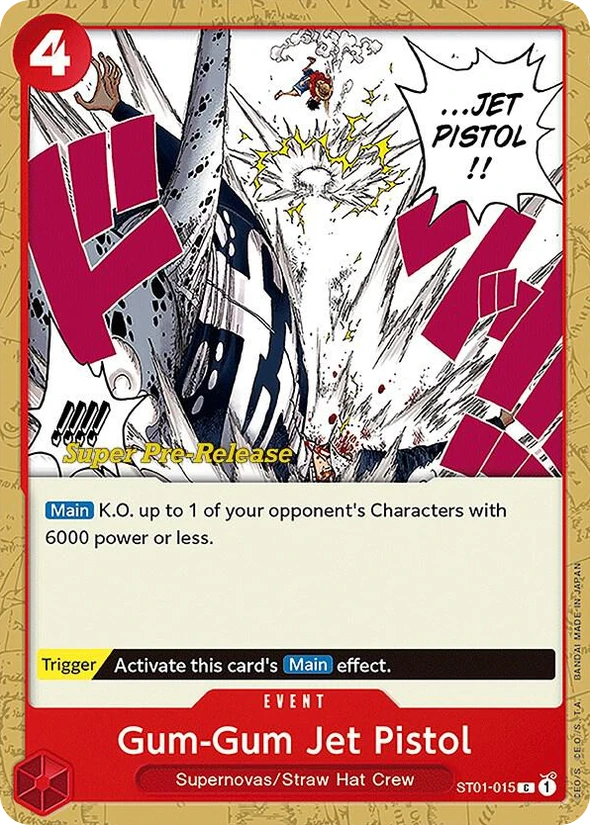 Gum-Gum Jet Pistol — Straw Hat Crew