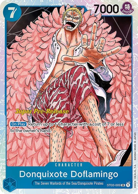 Donquixote Doflamingo — The Seven Warlords of the Sea