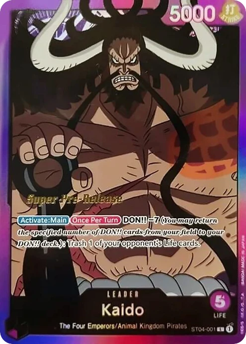Kaido — Animal Kingdom
