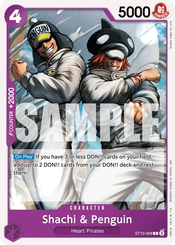 Shachi & Penguin — Ultra Deck: The Three Captains