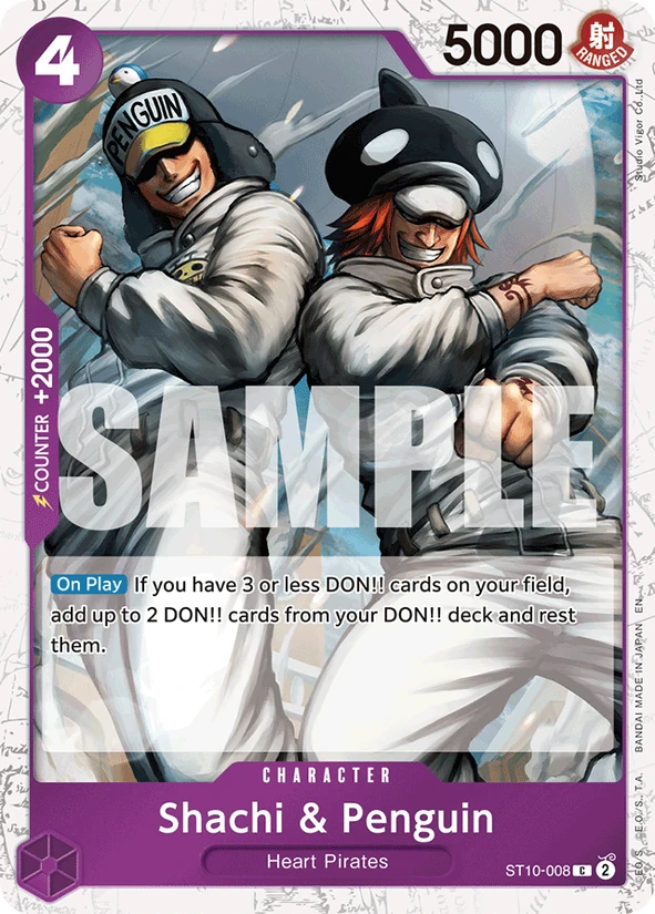 Shachi & Penguin — Ultra Deck: The Three Captains