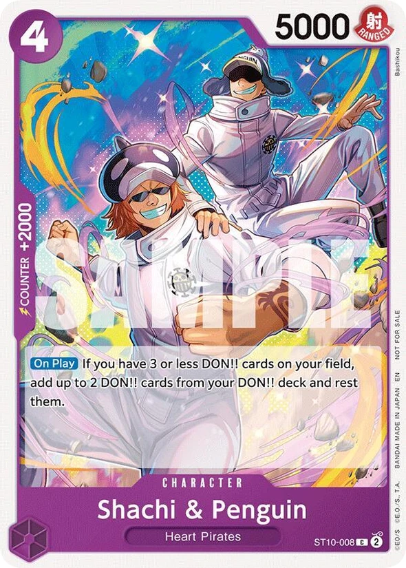 Shachi & Penguin — Ultra Deck: The Three Captains