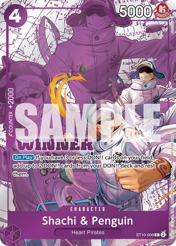 Shachi & Penguin — Ultra Deck: The Three Captains