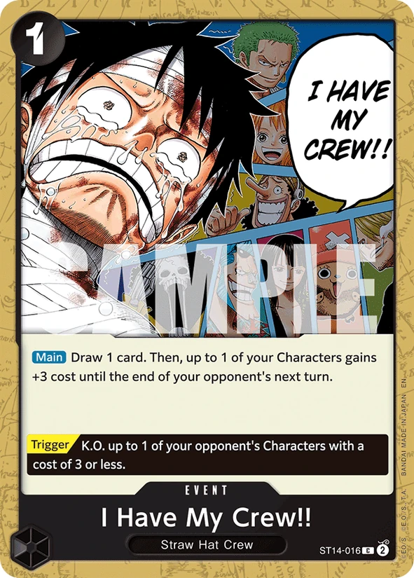 I Have My Crew!! — 3D2Y