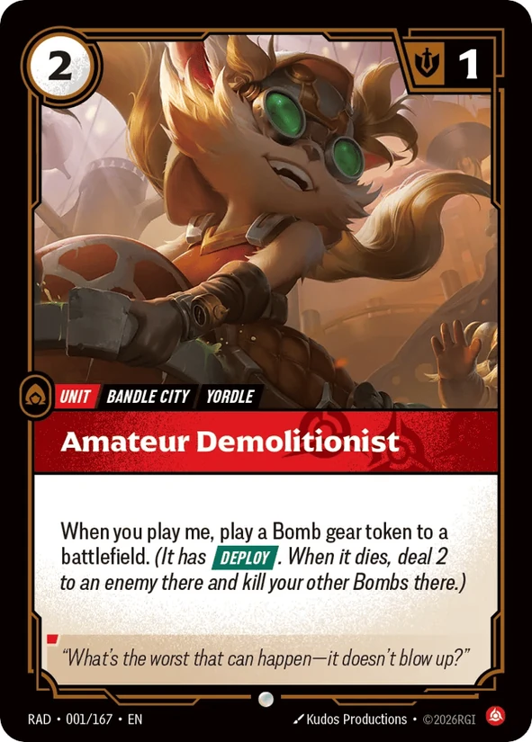Amateur Demolitionist — Radiance
