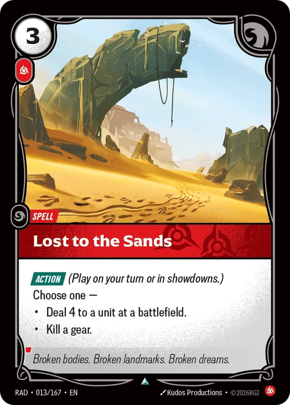 Lost To The Sands — Radiance