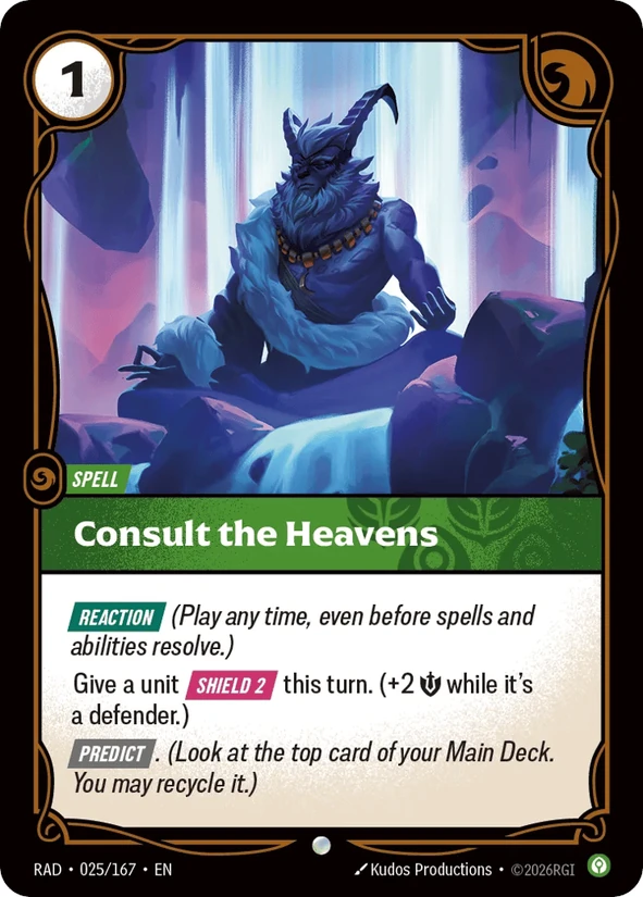 Consult The Heavens — Radiance