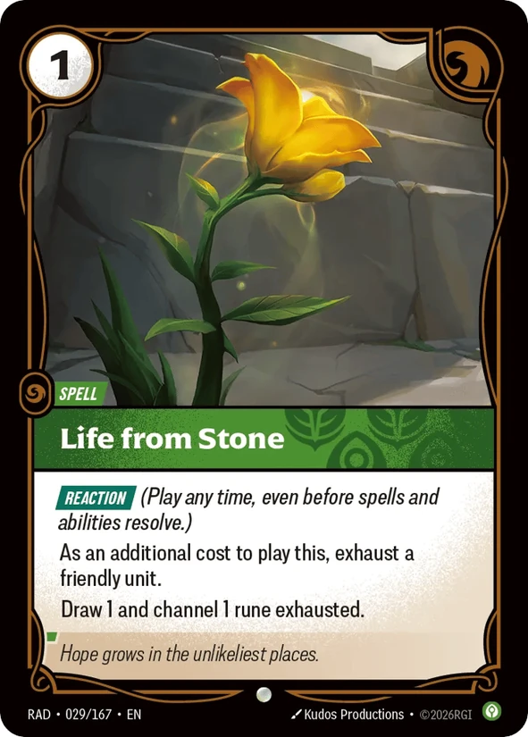 Life From Stone — Radiance