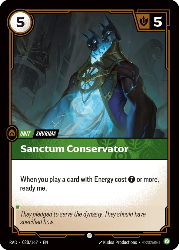 Sanctum Conservator — Radiance