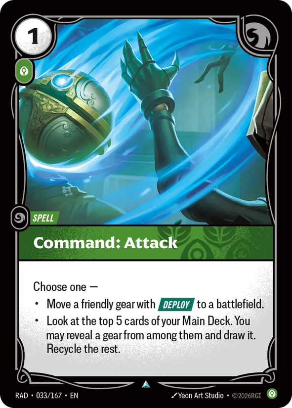 Command: Attack — Radiance